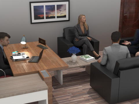 Boss Office 4K Modelo 3D