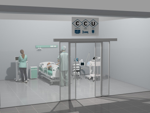 Critical Care Unit 4K 3D Модель
