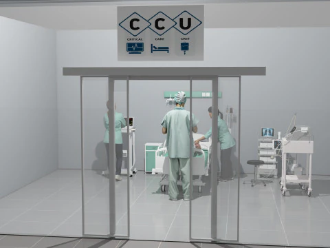 Critical Care Unit 3D Model