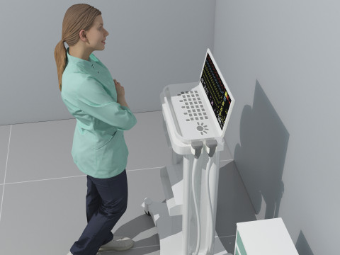 Critical Care Unit 4K 3D Модель