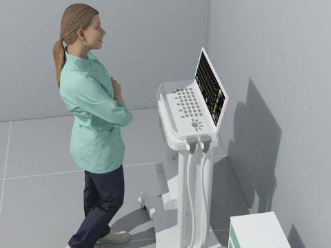 Critical Care Unit 3D Model