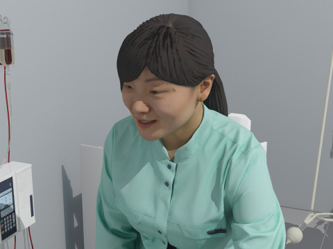 Critical Care Unit 4K 3D Модель