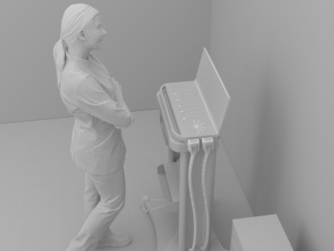 Critical Care Unit 4K 3D Модель
