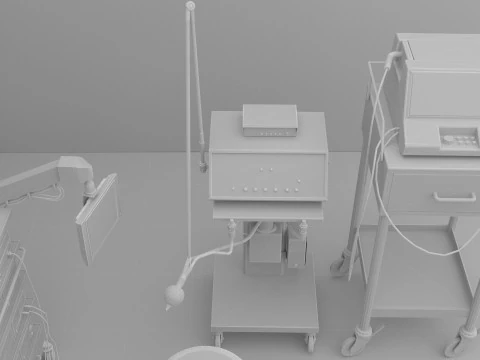 Critical Care Unit 3D Model