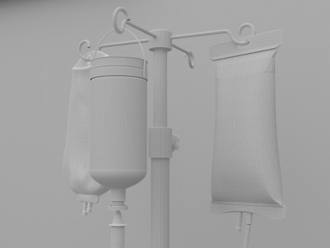 Critical Care Unit 4K 3D Модель