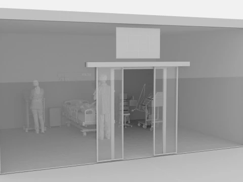 Critical Care Unit 3D Model