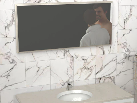 Shower Aftermath 3D Model