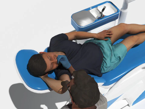 Dental Exam 3D Model