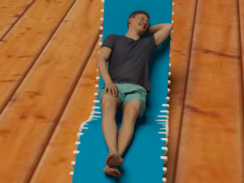 Pool Fun 4K 3Dモデル