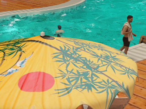 Pool Fun 3D Model