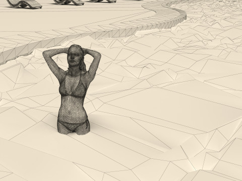 Pool Fun 4K 3Dモデル