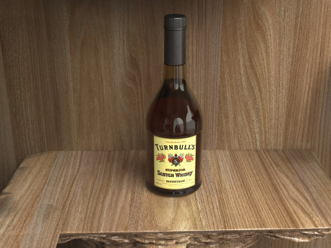 Batang Kayu 4K Model 3D