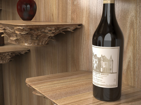 Batang Kayu 4K Model 3D