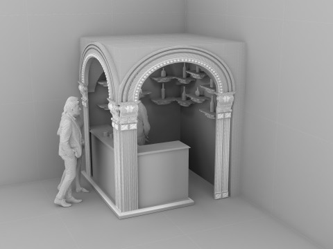 Batang Kayu 4K Model 3D