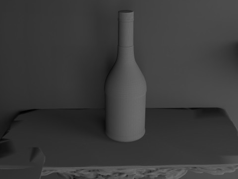 Batang Kayu 4K Model 3D