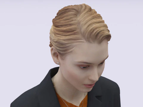 Young Pianist 3D Model