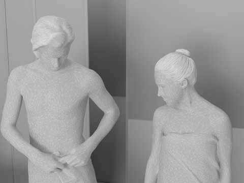 Duschfolgen 2 – 4K 3D Modell