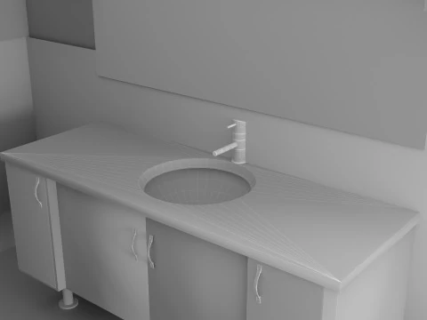 Conseguenze della doccia 2 - 4K Modello 3D