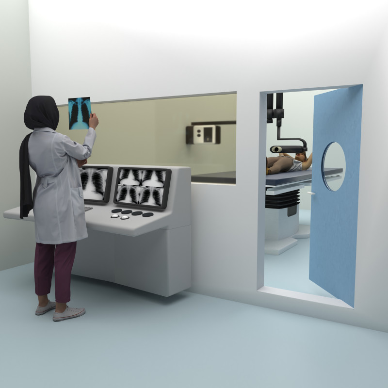 放射线照片 4K 3D 模型 .c4d .max .obj .3ds .fbx .stl .blend 