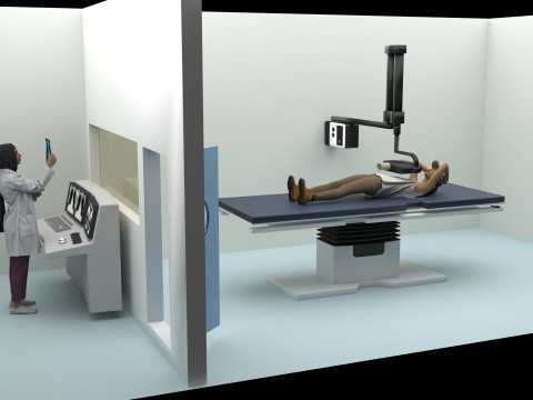 放射线照片 4K 3D 模型