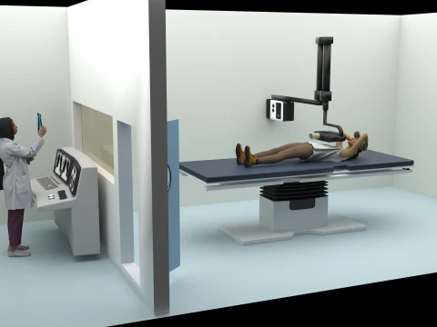 Radiograph 3D Model