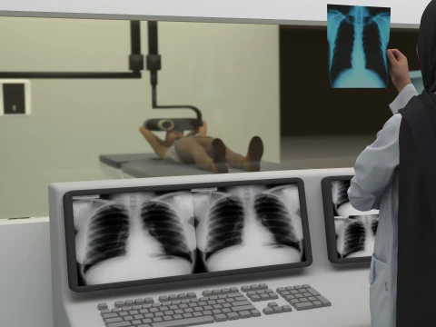 Radiograph 3D Model