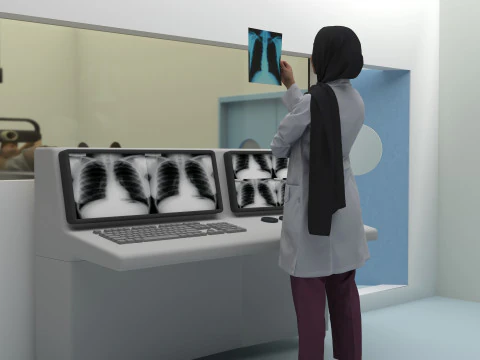 Radiograph 3D Model