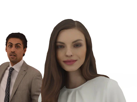 Information Desk 2 - 4K 3D Model