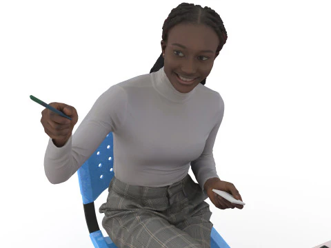 Information Desk 2 - 4K 3D Model