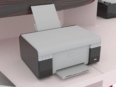Information Desk 2 - 4K 3D Model
