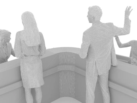 Information Desk 2 - 4K 3D Model