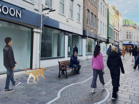 Mit Mate spazieren gehen 3D Modell