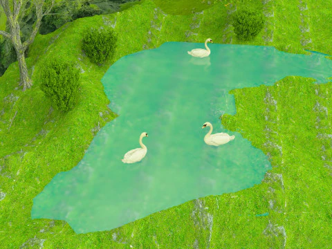 Lakeside 3D Model