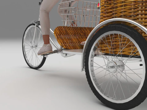Bike Tour 2 - 4K 3D Model