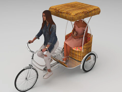 Bike Tour 2 - 4K 3D Model