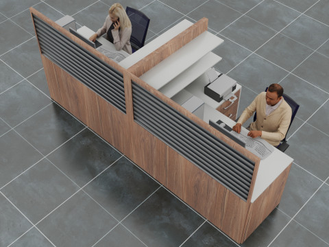 Ufficio 2 Modello 3D