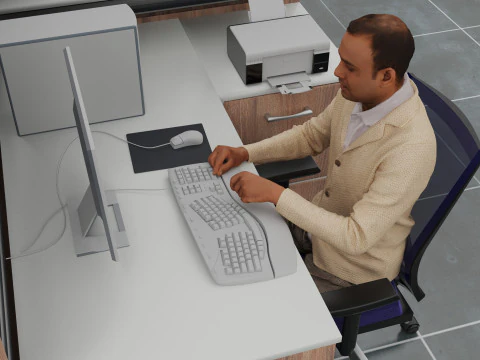 Office 2 3D Model