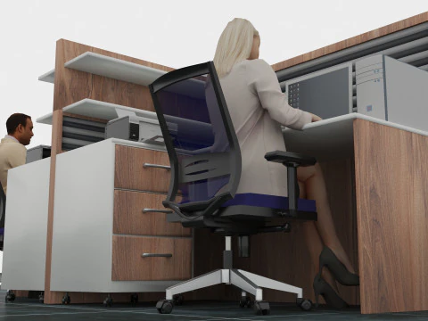 Office 2 3D Model