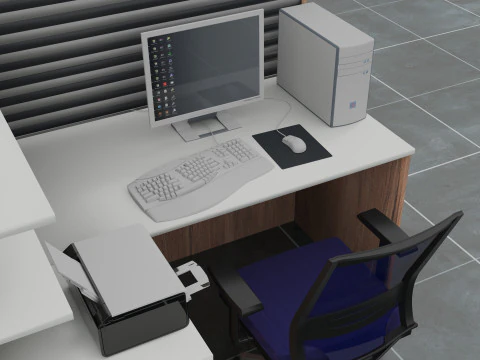 Office 2 3D Model