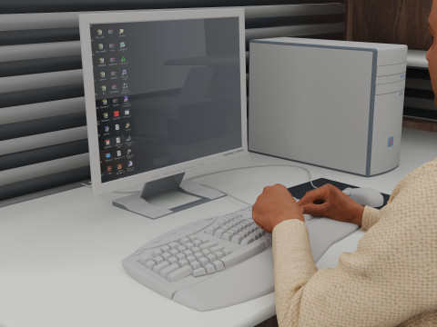 B&uuml;ro 2 3D Modell