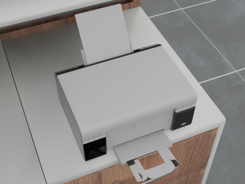 B&uuml;ro 2 3D Modell