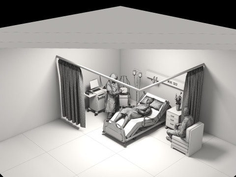 Observation Ward 2 3D Model