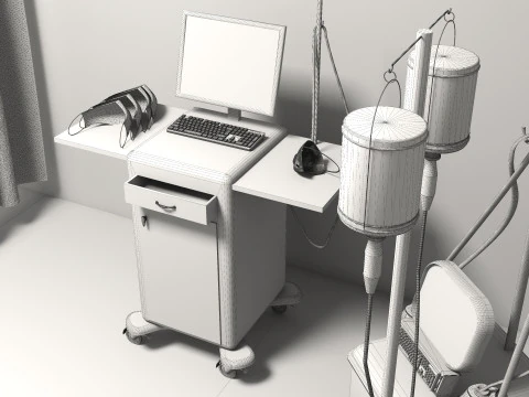 제2관찰병동 3D 모델