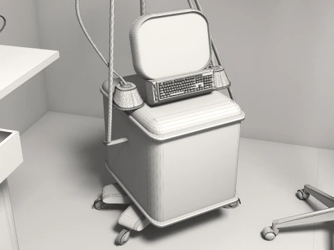 제2관찰병동 3D 모델