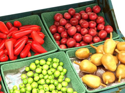 Greengrocer 3D Model