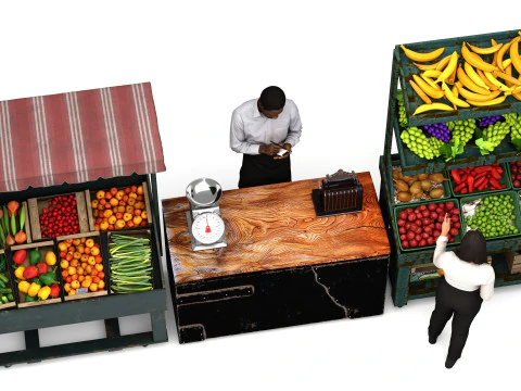 Greengrocer 3D Model