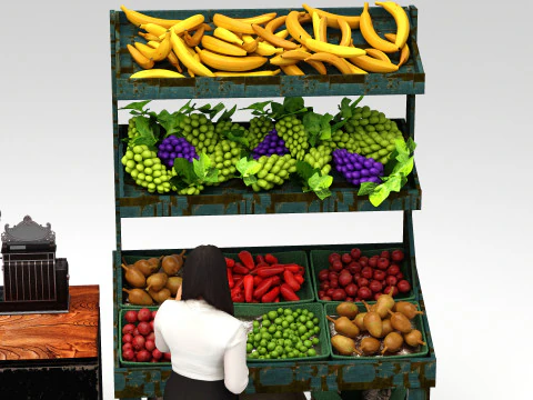 Greengrocer 3D Model