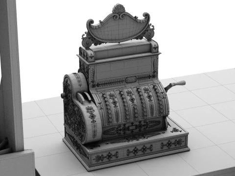 Greengrocer 3D Model