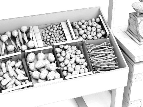 Greengrocer 3D Model