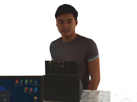 Reception 3D Model